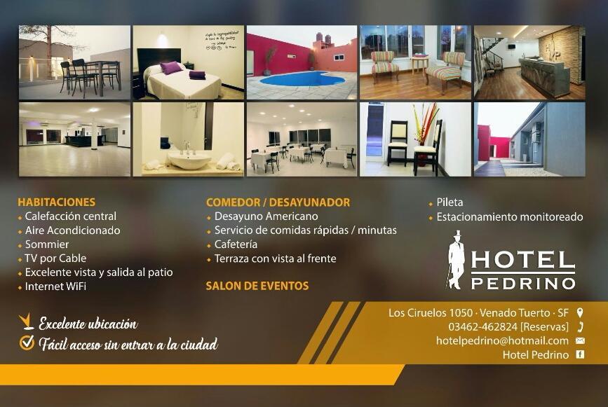 Hotel Pedrino Венадо-Туэрто Экстерьер фото